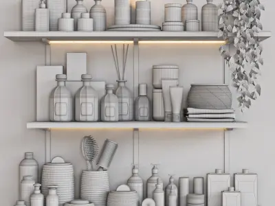 bathroomset 120 3D model