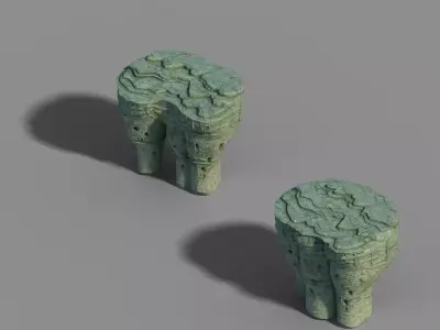 Stone Zhenmo Cave - Shitai 01 3D model