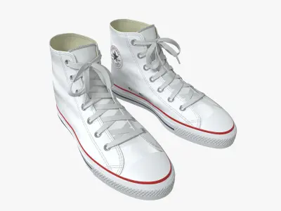 Converse Shoe Leather 3D model