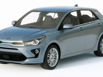 Kia Rio 2021 3D model