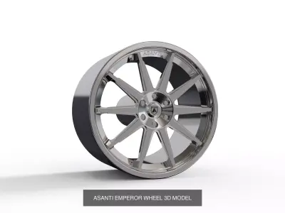 best seller asanti wheels 3D Model Pack