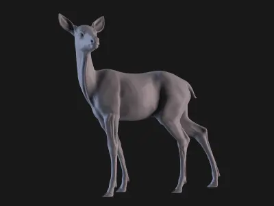 Deer Pack for Decoration 3D print model