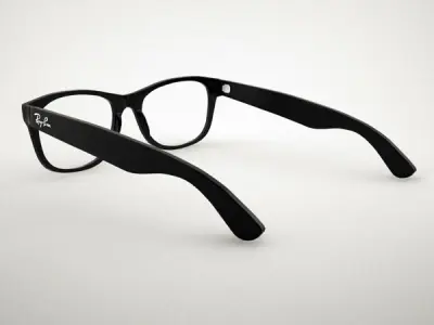 Ray Ban Wayfarer 3D model