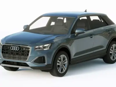Audi Q2 2021 3D model