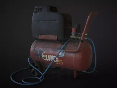 Air Compressor 3D model