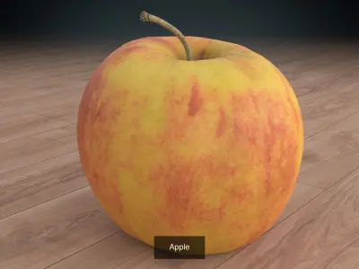 Low poly fruits asset pack 3D Model Collection