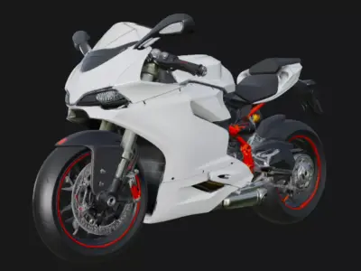Ducati 1199 Panigale 2012 3D Model 3D model