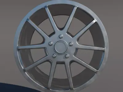Alloy Rim Off Road 3D model
