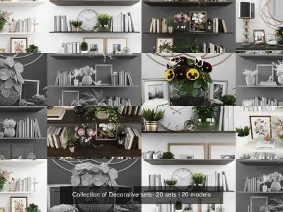 Collection of Decorative sets- 20 sets