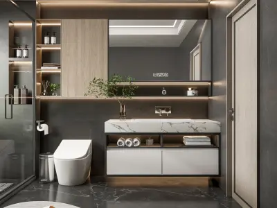 Bathroom 46 3D model