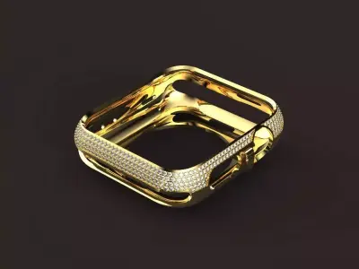 Iwacth 3 series Gold case 38mm 3D print model