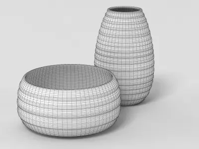 Vase 001 3D model