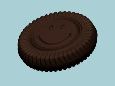 Cookie Mould 17 - Biscuit Silicon Molding 3D print model