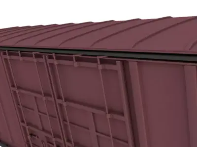 Box Car 3D model