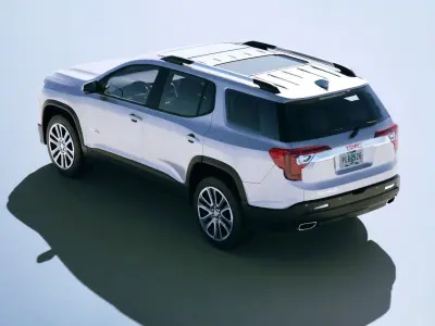 GMC Acadia AT4 2020 Low-poly 3D model