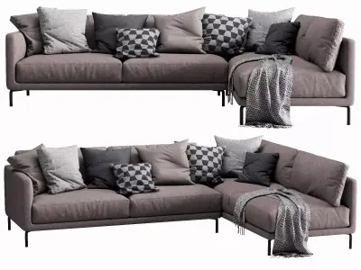 Interface Coco Sectional 4 3D model