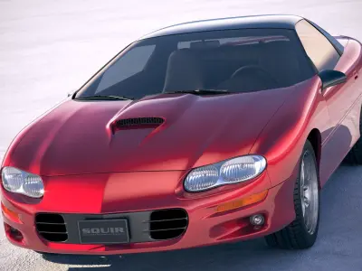 Chevrolet Camaro CG 1998 3D model