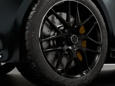 Mercedes amg gt 63 3D model