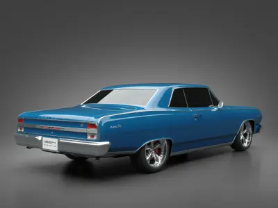 1964 Chevrolet Chevelle Malibu SS 3D model