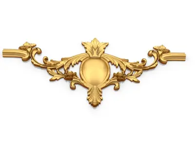 Classic decor ornament 144 3D model