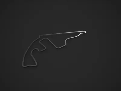Yas Marina Circuit - Abu Dhabi - 3D Printable 3D print model