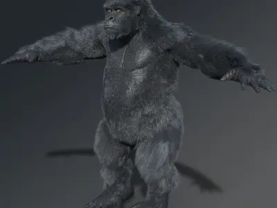 Gorilla 3D model