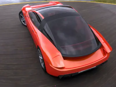 Coupe Concept Design 3D model