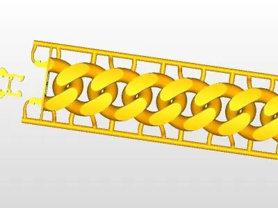 cuban chain  3D print model