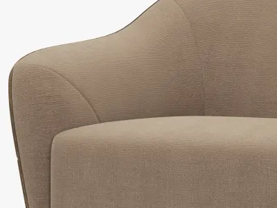 Smania Gramercy armchair 3D model