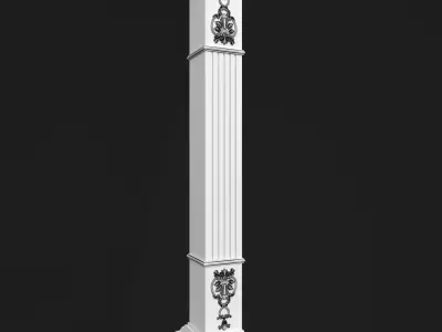 Column Decorative 9 3D model