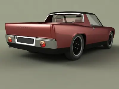 Porsche 914 Pickup 3D model