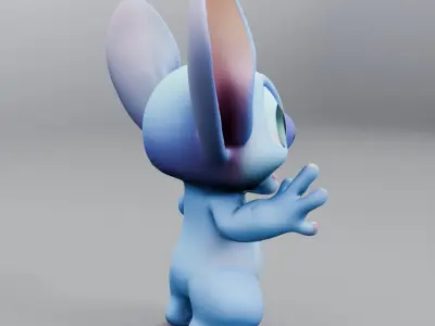 stitch statue 3D model