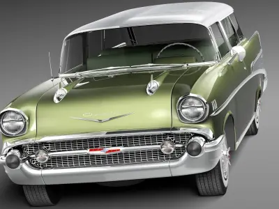 Chevrolet Nomad 1957 3D model