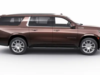 Suburban 2021 SUV 3D model