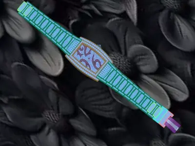 Luxury 3D Watch Model 3D print model