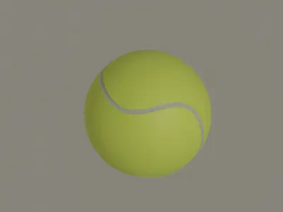 Tennisball 3D model