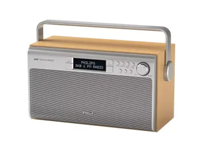 Philips AE5220 Portable Radio 3D model