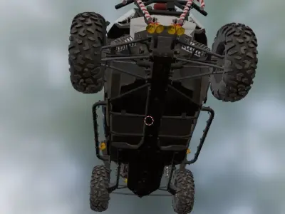 utv car 1 Low-poly 3D model