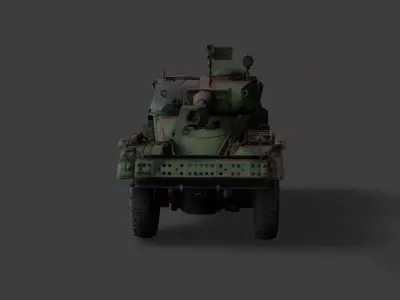 Panhard-AML-90 3D model