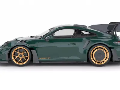 Porsche 911 GT3 RS Manthey Kit 2025 3D model