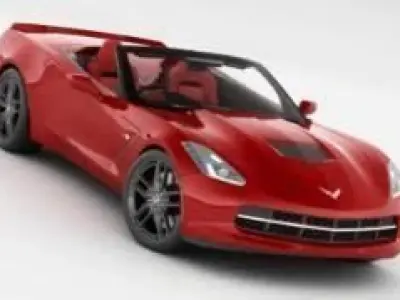 corvette C7 Stingray Convertible 3D model