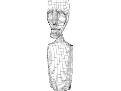 African Sculpture 2 3D model