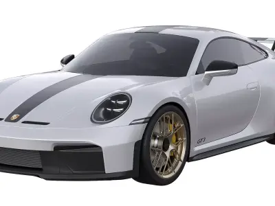 Porsche 911 GT3 2025 3D model