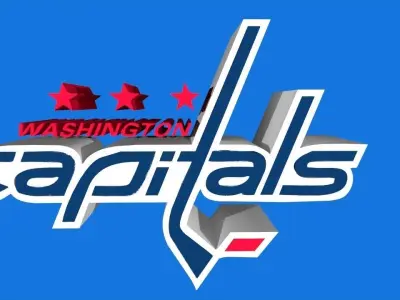 Washington Capitals Team Logo 3D model