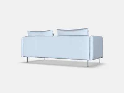 SODERHAMN 3-seat sofa 7 Low-poly 3D model