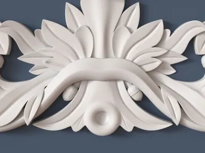 Decorative Onlay 3D model 2
