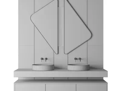 Luxury Bathroom 117 3D model
