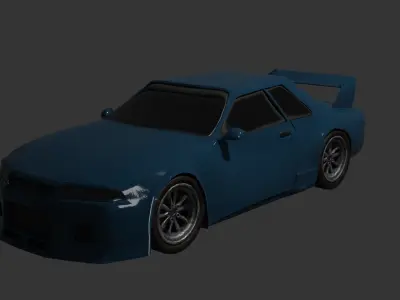 Devon gtx 2009 Low-poly 3D model