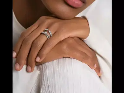 BOUCHERON - PONT DE PARIS - SOLITAIRE RING 3D print model