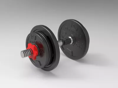 Dumbbell - Catia 3D print model